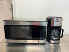 GE Microwave and Mr. Coffee Coffee Maker