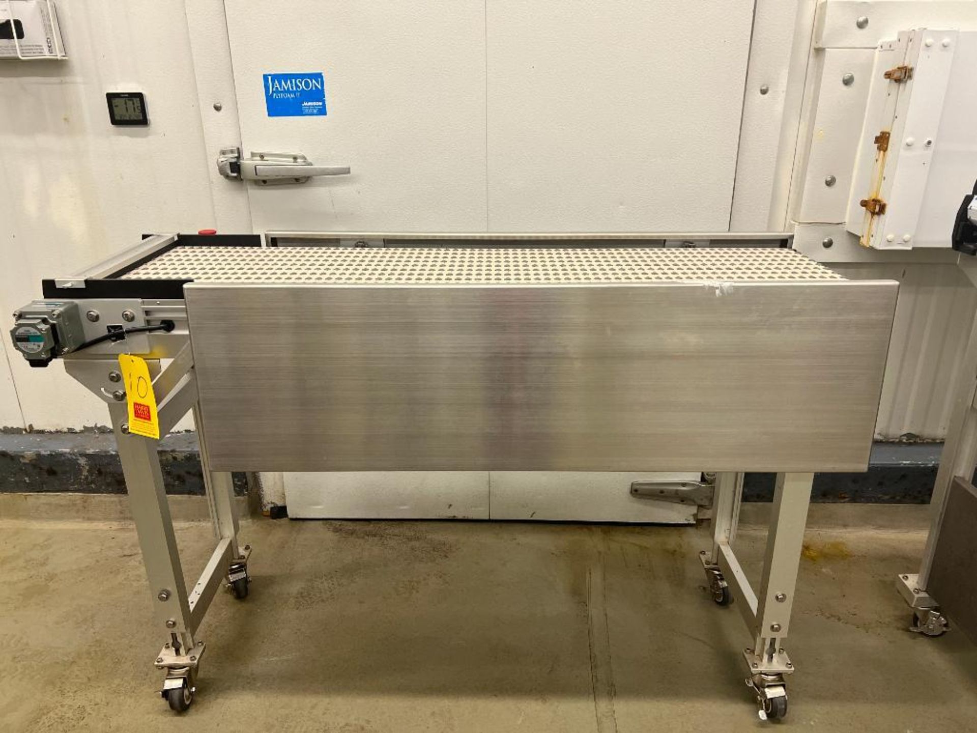 2020 SmartMove 5' x 15" S/S Framed Conveyor, Model: DX6-083-15-8505, S/N: 7201-4 with Integrated