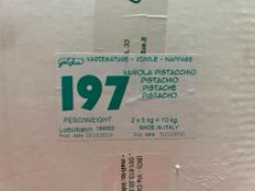 NEW UNOPENED Boxes 10 KG (22 LB) Geldue Vamola Pistacchio