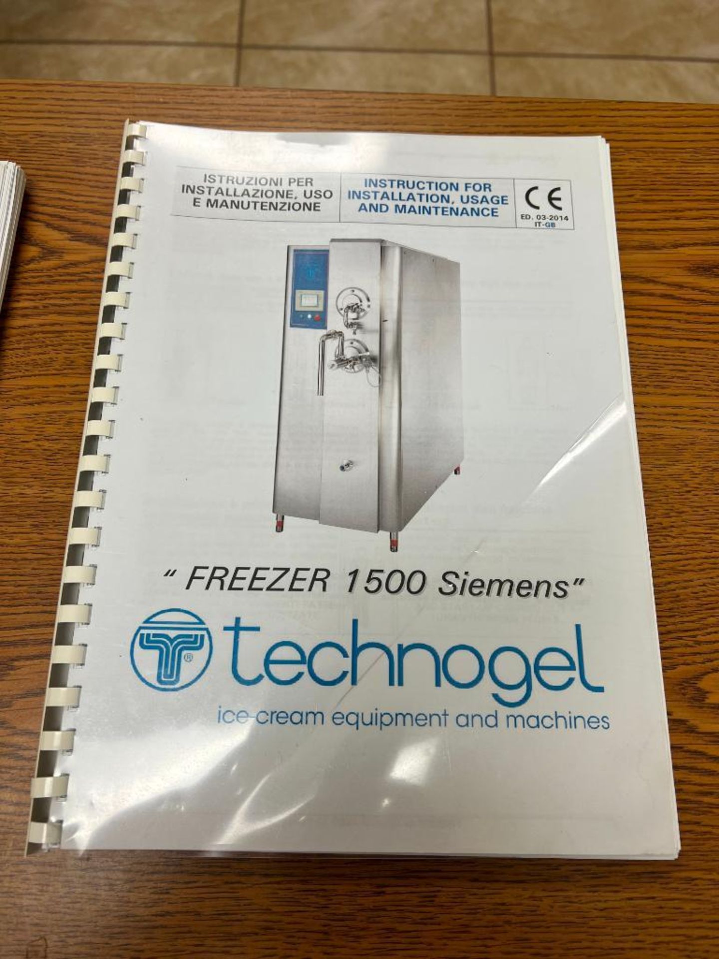 2016 Technogel 1500 Continuous Freezer, S/N: 007516N with Siemens Simatic HMI - Subject to Bulk Bid - Image 3 of 3