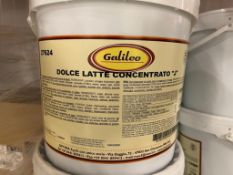 NEW UNOPENED Boxes 6 KG (13.25 LB) Galileo Dolce Latte Concentrato "J" (Sweet Milk Concentrate)