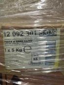 NEW UNOPENED Boxes 5 KG (11 LB) Pernigotti Pasta Al Gran Caffe