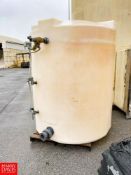 Assmann 900 Gallon Vertical Poly Tank - Rigging Fee: $300
