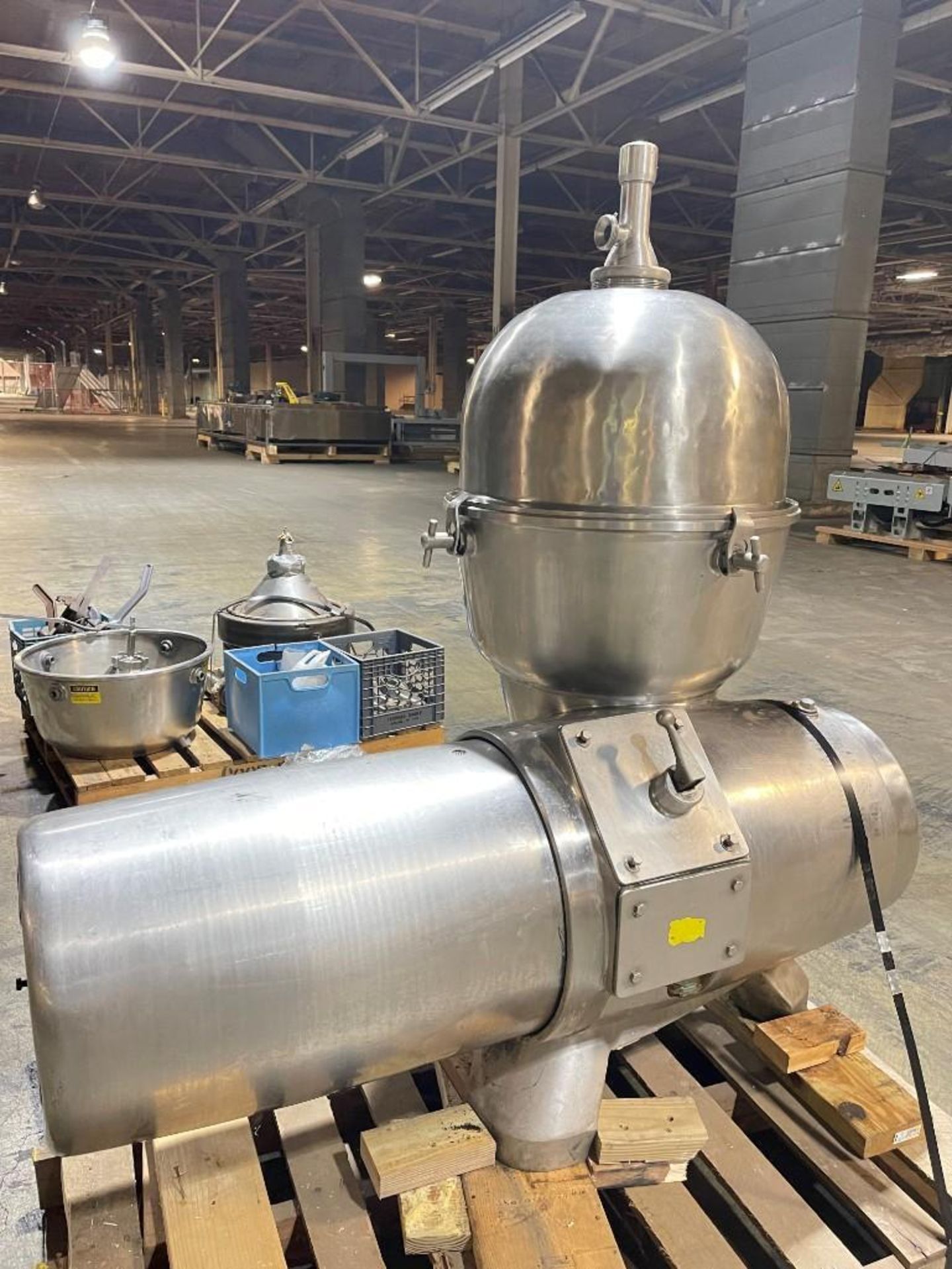 Alfa Laval S/S Separator Model: 510, S/N: 370377, Bowl S/N: 288701 (Location: New Stanton, PA) - Rig