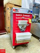 Bravo Batch Freezer Type TRITTICO 60, S/N: 362007 with R404 Self Contained Compressor - Rigging Fee: