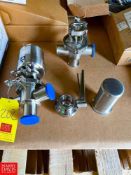 NEW Flowtrand 3-Way, 2" S/S Air Valve, S/S Air Valve Base and S/S Butterfly Valve