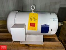 NEW Baldor 15 HP 3,500 RPM Motor - Rigging Fee: $75