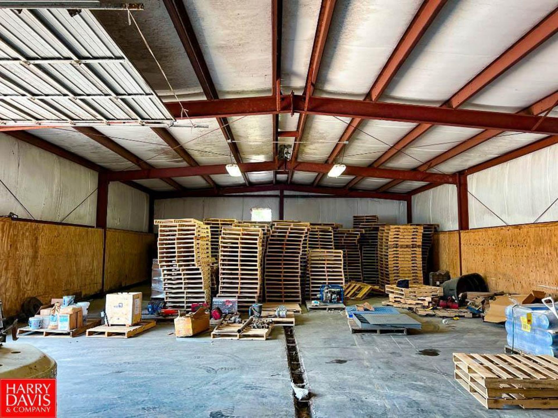 Warehouse, 81' x 40' x 14' with 155" x 12' Roll-Up Door, 7' x 3' Door, (4) Fluorescent Lights - Image 4 of 8