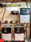 (3) Allen-Bradley Powerflex 70 Variable-Frequency Drives with S/S Enclosure