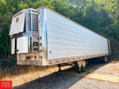 Thermo King Whisper Edition SB-III SR+, 48' x 8' Refrigerated Trailer - Rigging Fee: $100