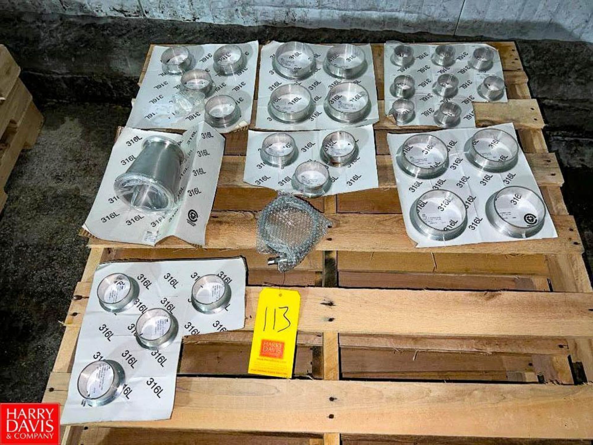 NEW S/S Flanges, Reducers, Elbows, 6" Clamp - Rigging Fee: $75