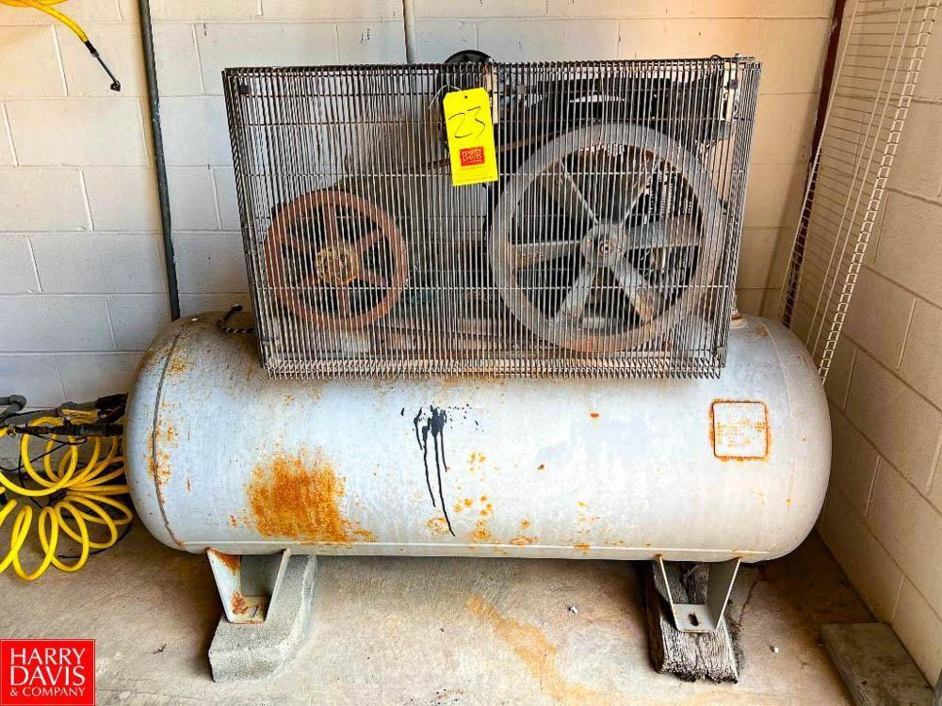 Ingersoll Rand 7.5 HP 200 PSIG Air Compressor with 120 Gallon Tank