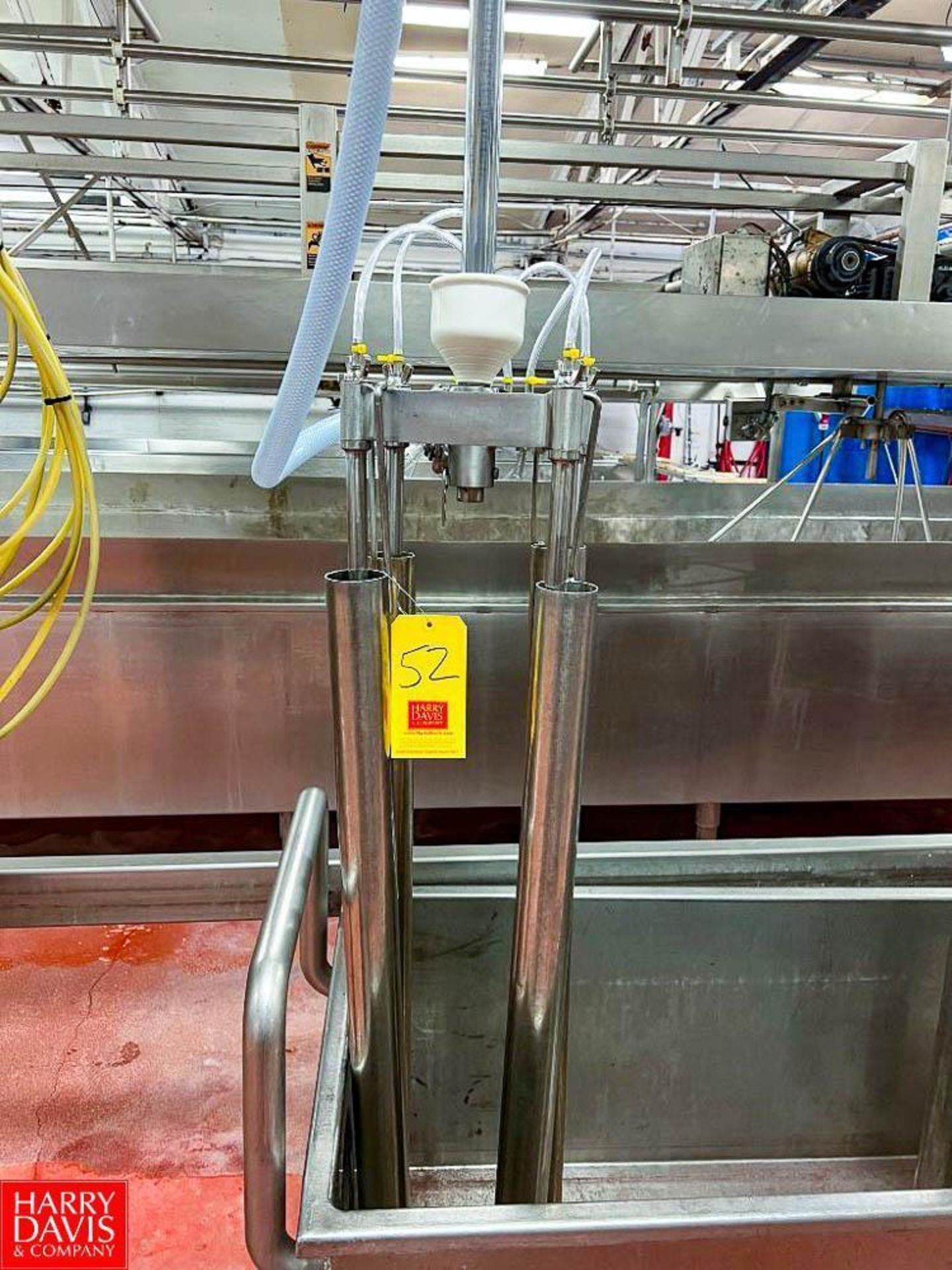 6-Head, Pneumatic Whey/Curd Injection System - Rigging Fee: $2000 - Image 2 of 2