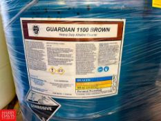 55 Gallon Barrels Guardian 1100 Brown Heavy Duty Alkaline Cleaner