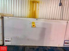 JRV Inc. Chest Freezer, Dimensions = 6' x 27" - Rigging Fee: $75