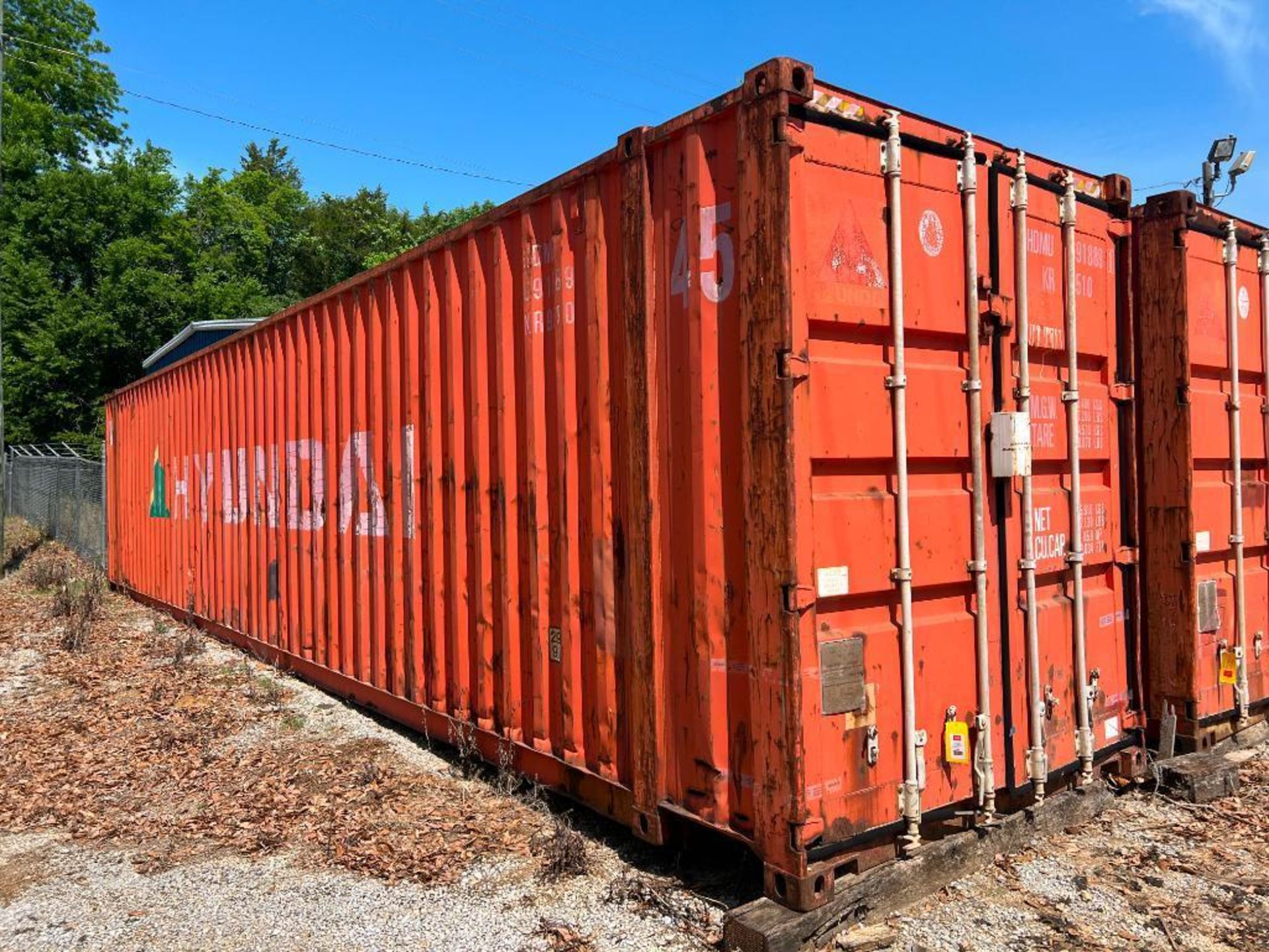 Hyundai 67,200 LB Capacity Shipping Container, Dimensions = 40' x 10' - Image 2 of 2
