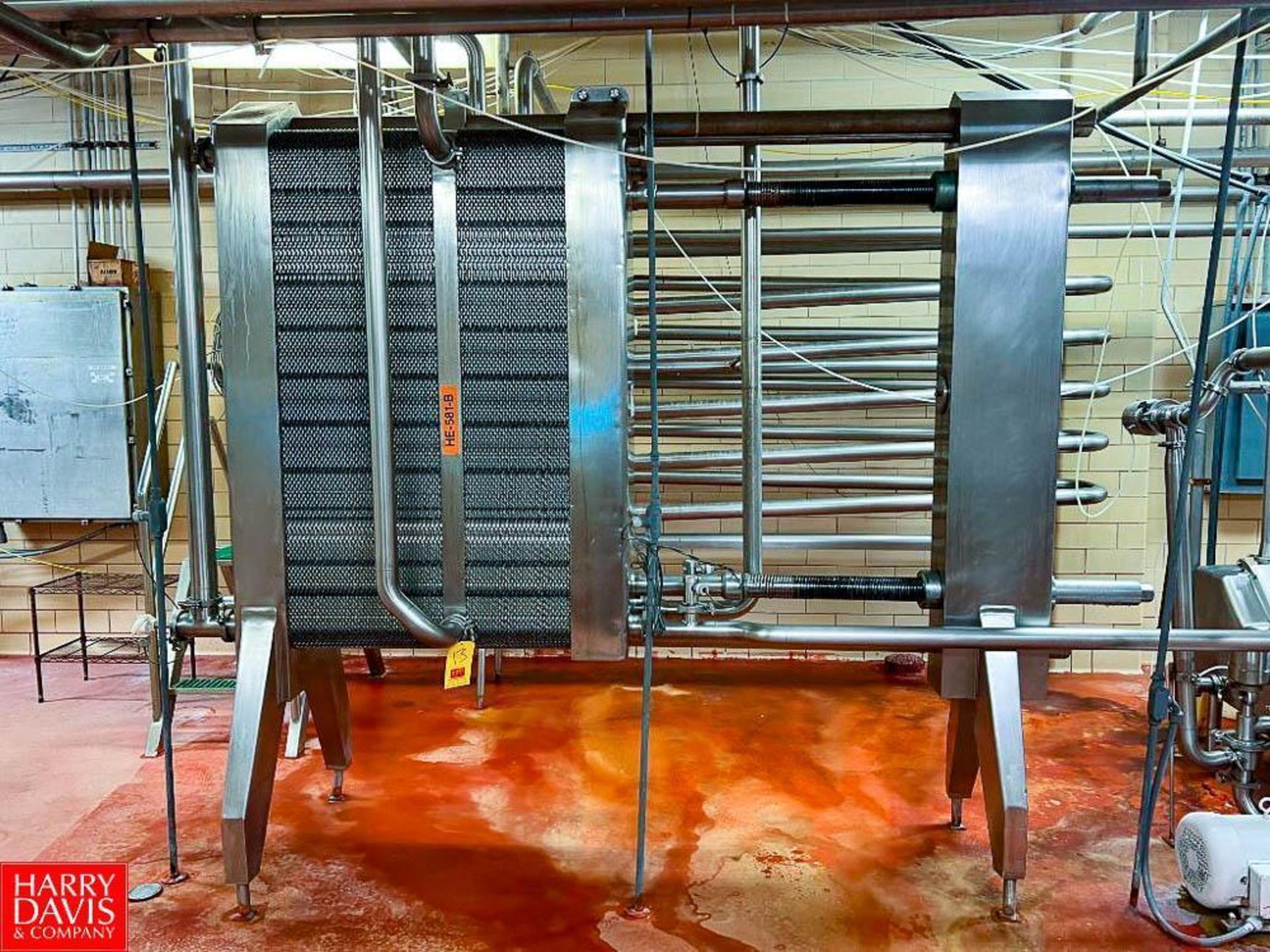 Pasteurizer with AGC Pro5, 2-Zone S/S Plate Heat Exchanger, S/S Balance Tank, 11' x 3" Nested Tubing - Image 2 of 6
