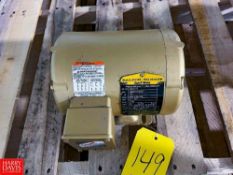 Baldor .75 HP 1,730 RPM Motor - Rigging Fee: $50