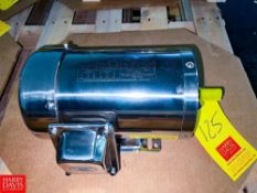 NEW Gator S/S Clad, 1.5 HP 1,740 RPM Motor - Rigging Fee: $50