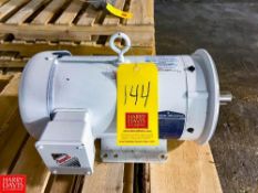 NEW Baldor 5 HP 1,750 RPM Motor - Rigging Fee: $50