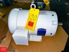 NEW Baldor 7.5 HP 3,520 RPM Motor - Rigging Fee: $50