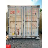 Shipping Container, Dimensions = 40' x 10'