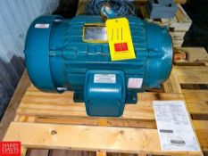 Baldor 20 HP 3,520 RPM Motor - Rigging Fee: $75