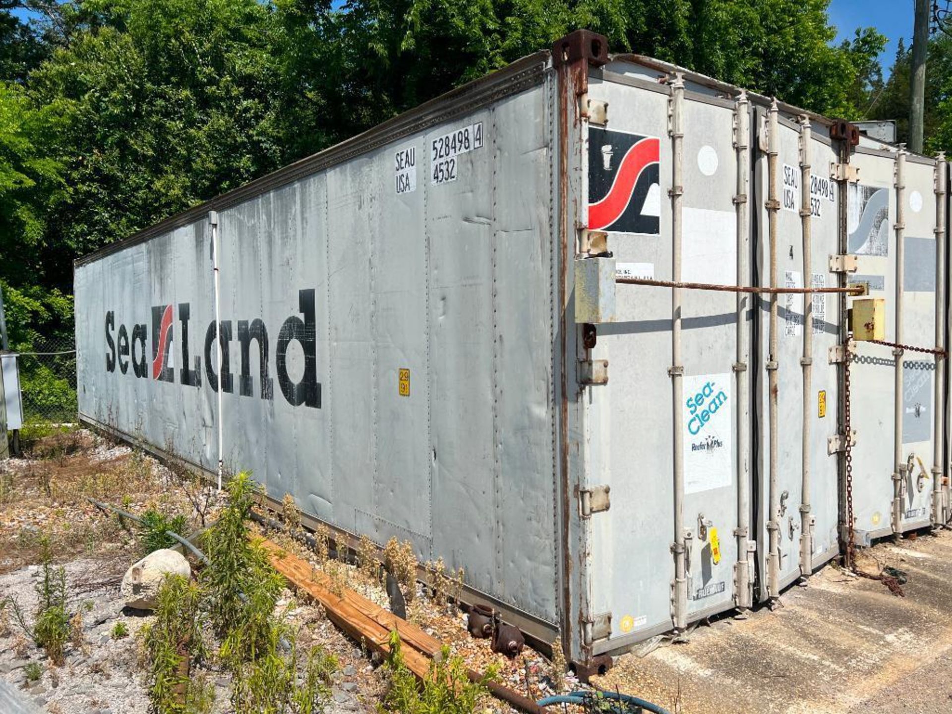 Reefer Plus Sea Land 67,200 LB Capacity Shipping Container, Dimensions = 40' x 10' - Image 2 of 2