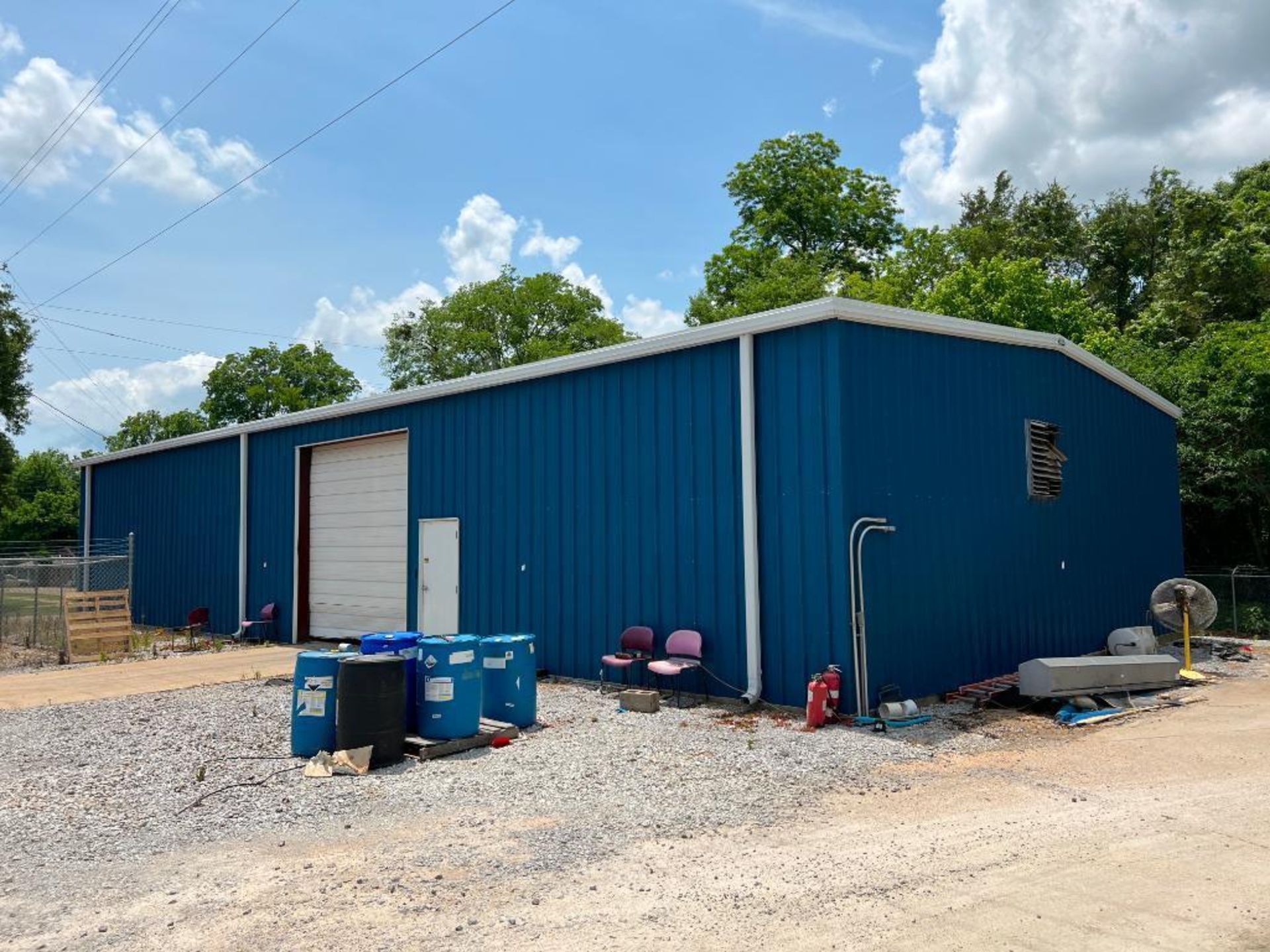 Warehouse, 81' x 40' x 14' with 155" x 12' Roll-Up Door, 7' x 3' Door, (4) Fluorescent Lights - Image 3 of 8