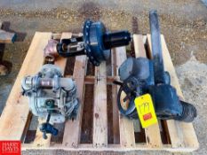 NEW 2" Threaded Valve, 2", Poly Diaphragm Pump and Auma Motor - Rigging Fee: $75