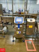 Loma Systems Check Weigher, Model: Loma CW3 with S/S Reject Bin, 88" x 7.75" S/S Framed Belt