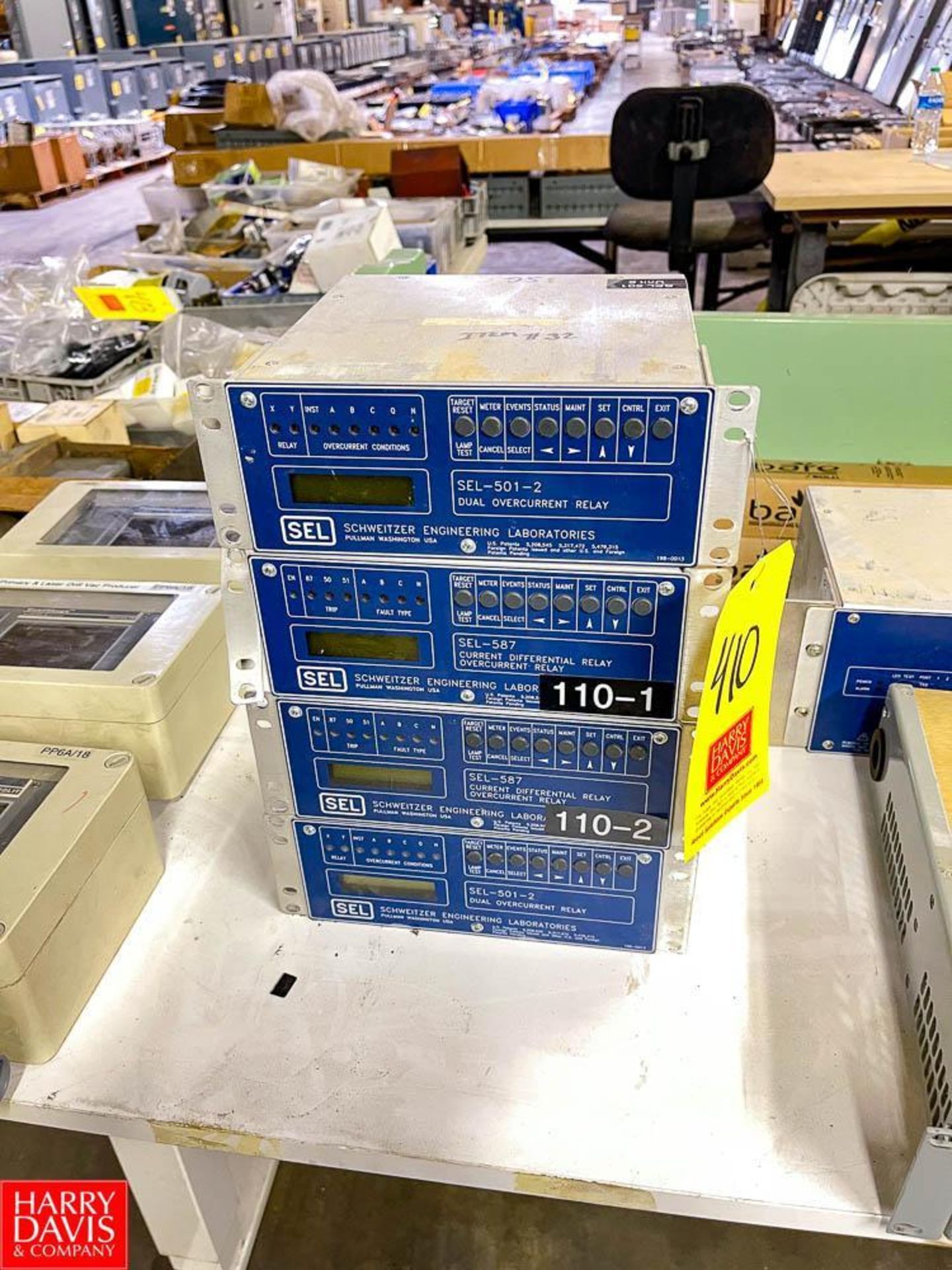 Schweitzer SEL-501-2 Overcurrent Relays