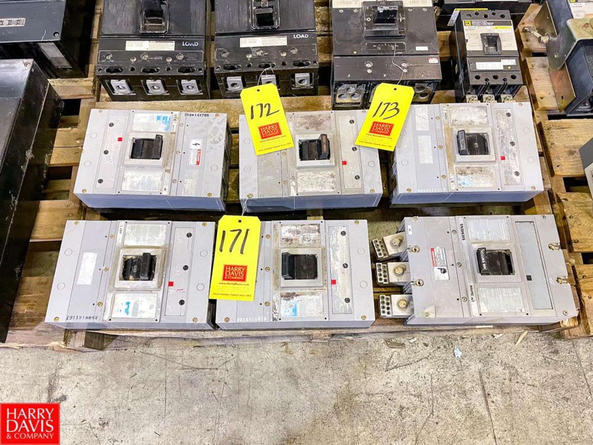 Siemens 600 Volt Breakers