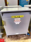 Square D Sorgel 45 kVA, 480 Volt, 3-Phase Gerneral Purpose Transformer