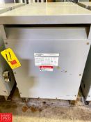 Power Tran 20 kVA, 480 Volt Transformer, Catalog Number: NTC3-20K