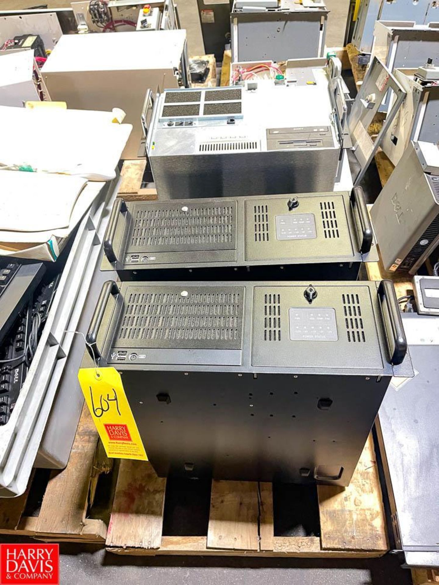 (2) APC 4000 Power Supplies and Sony DVD Unit