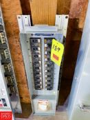 Square D 225 AMP, 408/227 Volt Breaker Panel with 18 Breakers