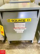 Square D 30 kVA, 240 Volt Transformer
