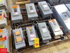 Square D 100, 60 and 30 AMP, 600 Volt and 240 Volt Safety Switch
