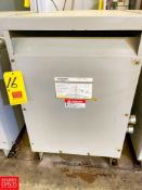 Power Tran 20 kVA, 480 Volt Transformer, Catalog Number: NTC3-20K