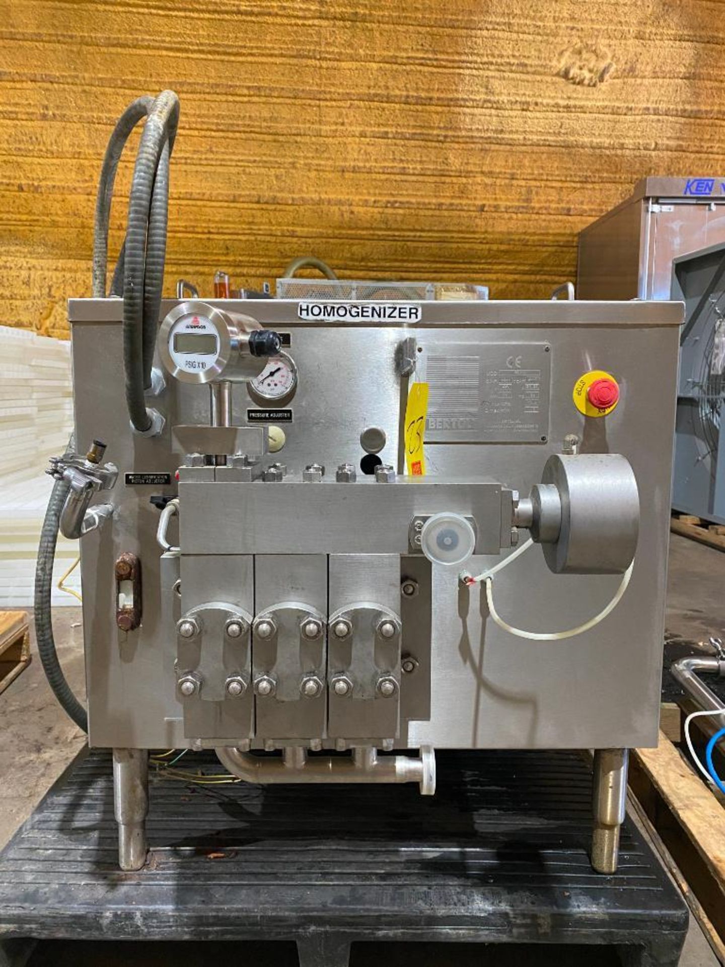 Bertoli Homogenizer, Model: H3015, S/N: 2345 (Location: Rice Lake, WI) - Rigging Fee: $500