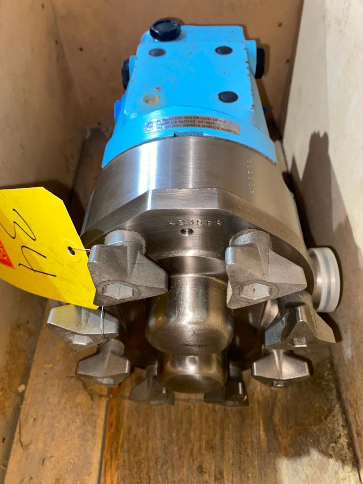 Waukesha Cherry-Burrell Positive Displacement Pump, Model: 040 with 2.5" S/S Head, Clamp-Type (Locat