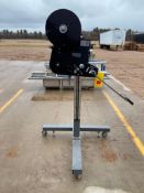 ID Technology Pressure Sensitive Labeler, Model: ST1000 with Casters (Location: Fall Creek, WI) - Ri