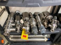 Assorted Tri-Clover S/S Air Valves (Location: Montfort, WI) - Rigging Fee: $100