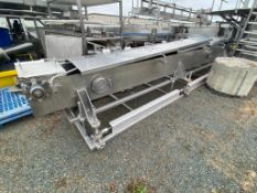 Marchant Schmidt 220" x 16" S/S Cheese Wash Trough (Location: Turtle Lake, WI) - Rigging Fee: $300