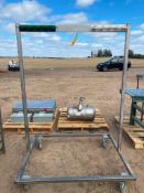 S/S Mobile Utility Rack and Bread Rack (Location: Fall Creek, WI) - Rigging Fee: $100