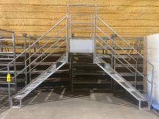 S/S Framed Crossover Staircase (Location: Rice Lake, WI) - Rigging Fee: $150