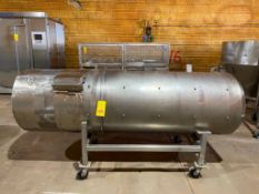 S/S Mobile Dryer Duct, Dimensions = 96" x 26" (Location: Rice Lake, WI) - Rigging Fee: $150