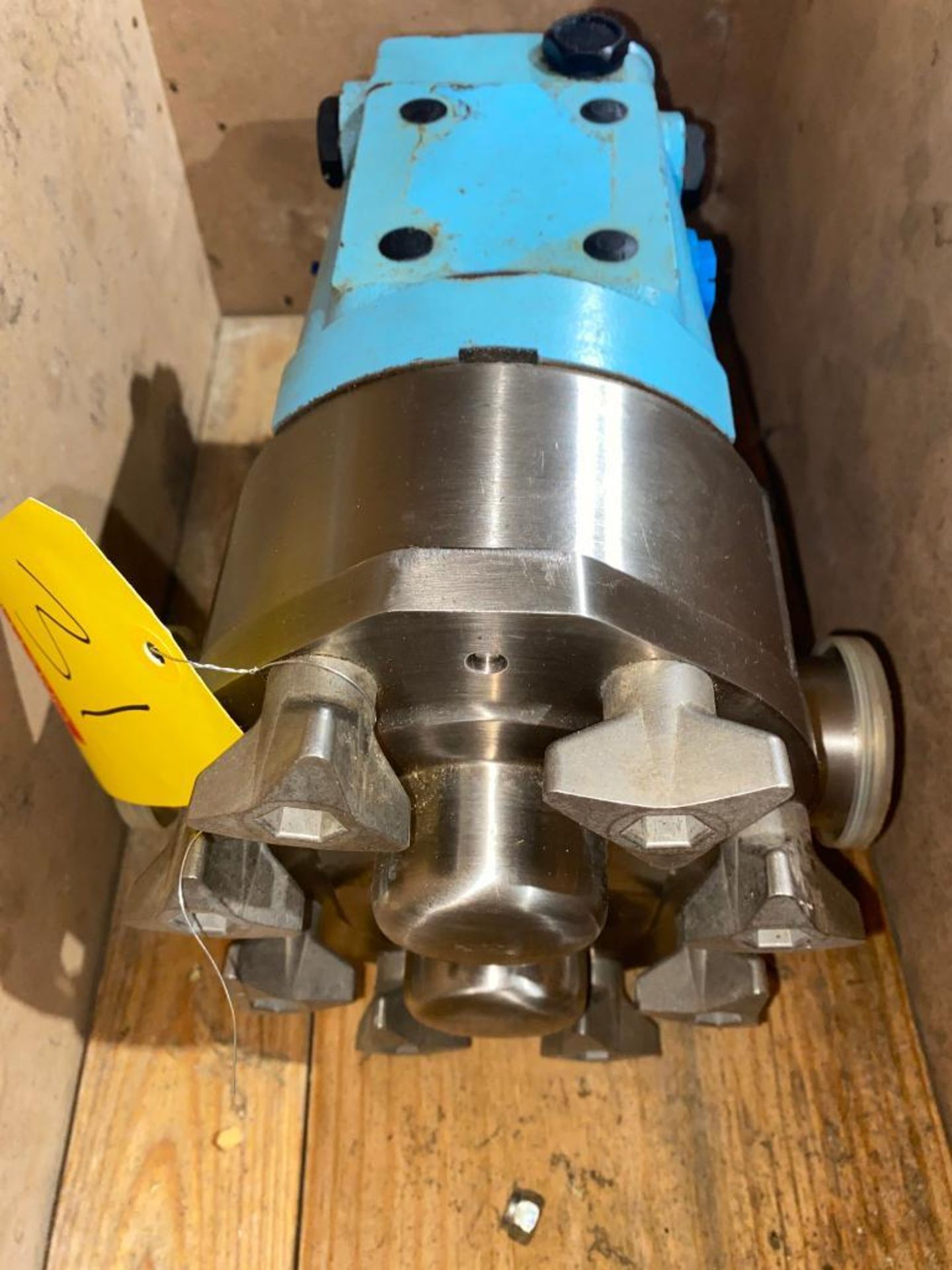 Waukesha Cherry-Burrell Positive Displacement Pump, Model: 040 with 2.5" S/S Head, Clamp-Type (Locat