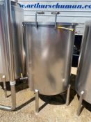 110 Gallon S/S Tank (Location: Montfort, WI) - Rigging Fee: $100